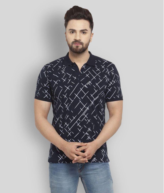 Wild West - Black Cotton Regular Fit Mens Polo T Shirt ( Pack of 1 ) - None