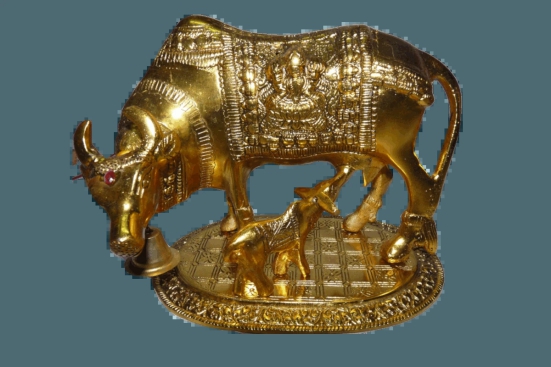 Cow and Calf Big-Gold