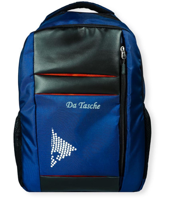 Da Tasche 30 Ltrs Blue Polyester College Bag - Blue