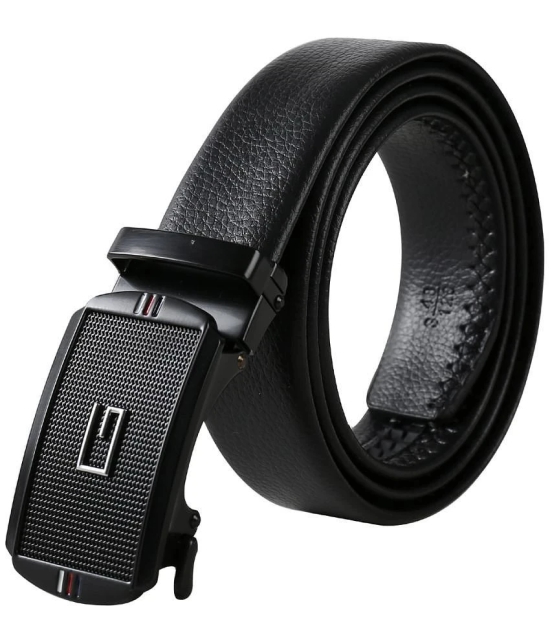 Edifier - Black Leather Mens Formal Belt ( Pack of 1 ) - None