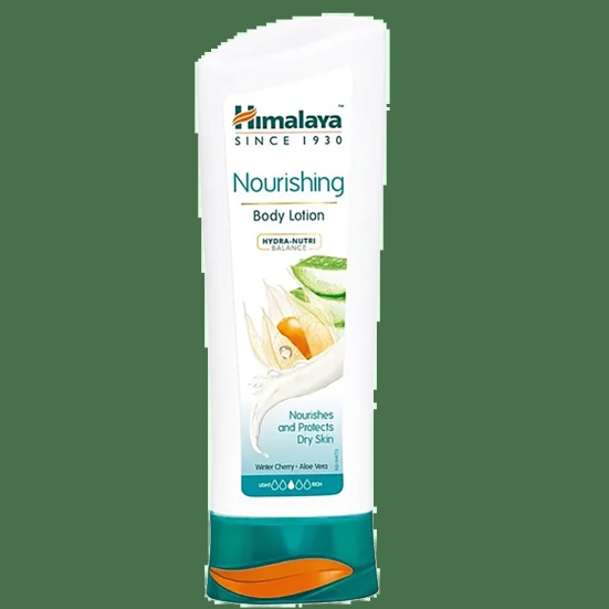 Himalaya Nourishing Body Lotion - Protects Dry Skin, Aloe Vera & Winter Cherry, 200 Ml