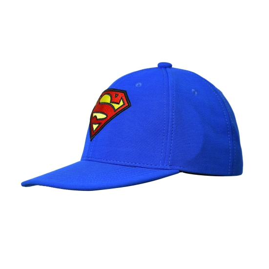 BZ Headwear Superman Logo Hip Hop Cap For Men In Royal Blue-(Pack of 1/1U)-Blue / 1N