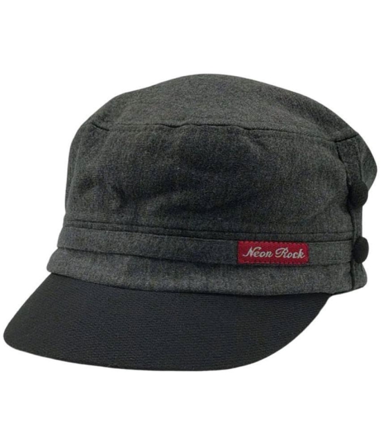 Neon Rock - Gray Cotton Mens Cap ( Pack of 1 ) - Gray