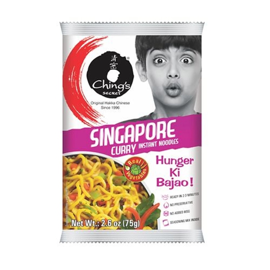 Chings Instant Singapore Curry Noodles, 60 gms