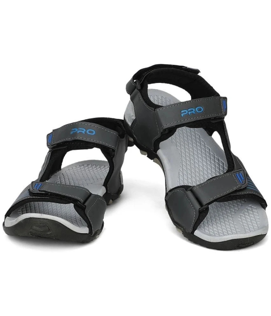 KHADIM - Light Grey Mens Floater Sandals - None