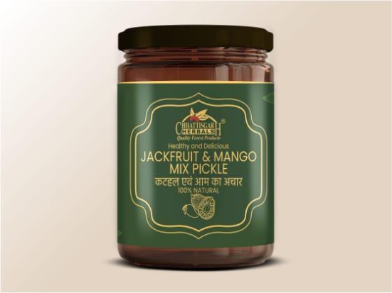 Chhattisgarh Herbals Jackfruit & Mango Mix Pickle | 850 GM