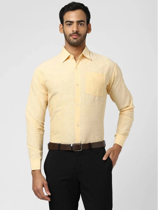 DESHBANDHU DBK - Beige Cotton Regular Fit Mens Casual Shirt (Pack of 1 ) - None