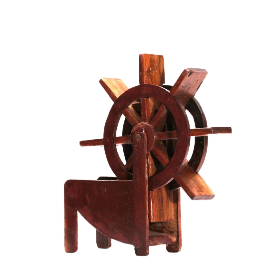 Wooden Cart Wheel | Handmade Decorative Collectibles-