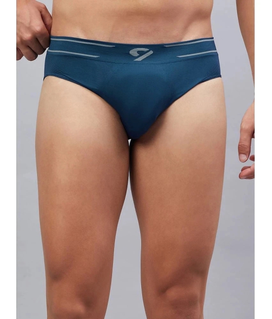 C9 Airwear - Blue Nylon Mens Briefs ( Pack of 1 ) - None