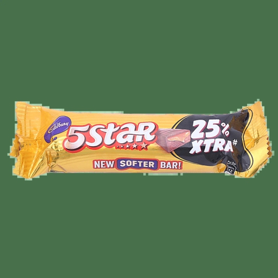 Cadbury 5 Star Chocolate Bar, 19.5 G