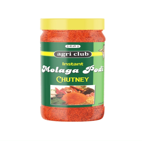 Agri Club Molaga Podi Chutney Powder, 250 gm