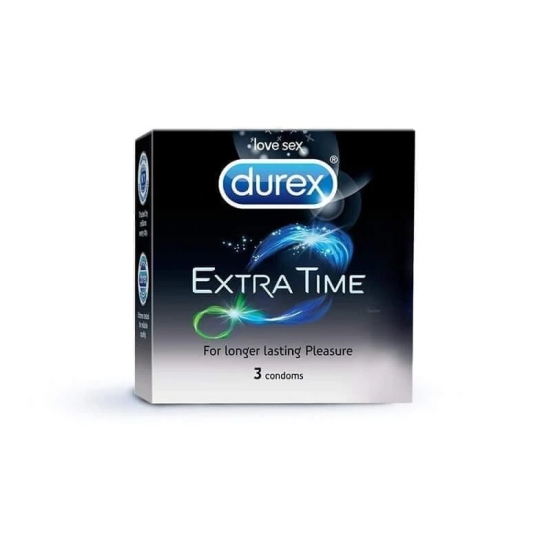 Durex Extra Time Condoms - for longer lasting Pleasure