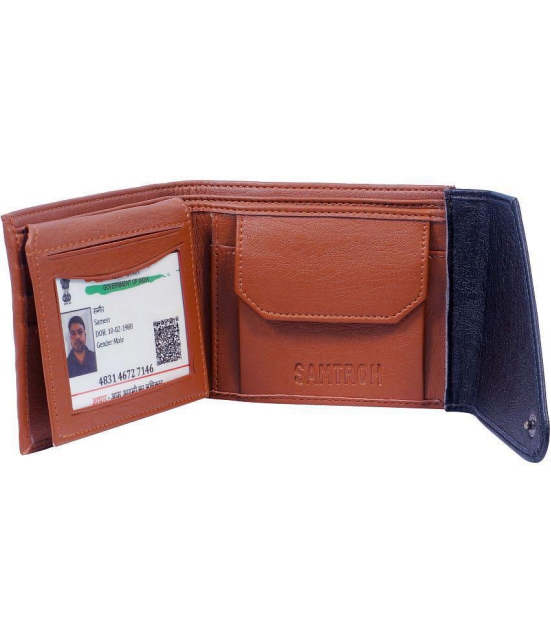 samtroh - PU Multicolor Men's Regular Wallet ( Pack of 1 ) - Multicolor