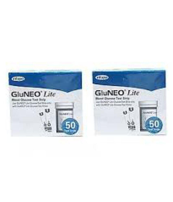 Infopia Infopia Gluneo Lite 100 strips Expiry March 2024