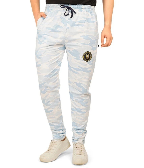 Neo Garments Light Blue Cotton Mens Joggers ( Pack of 1 ) - None