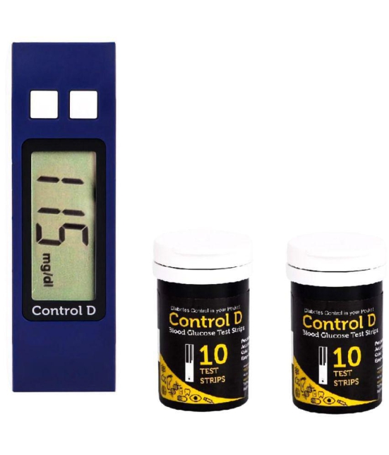 Control D - 20 Strips with Glucometer