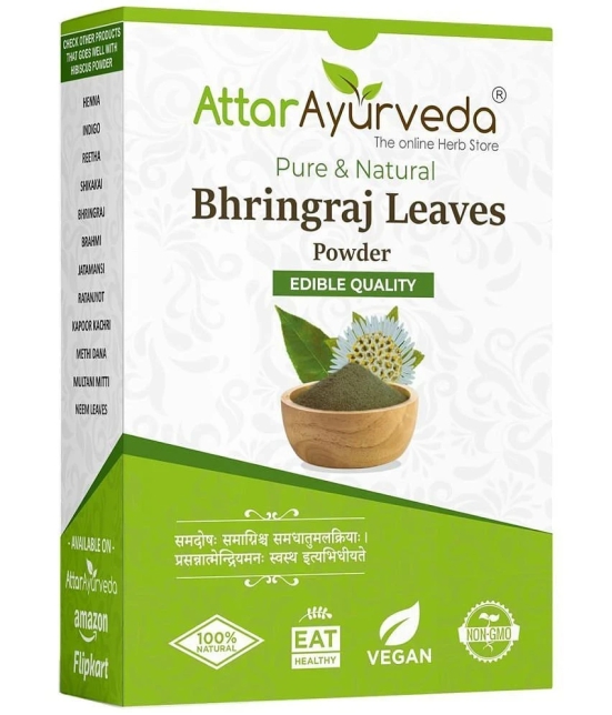 Attar Ayurveda Natural Bhringraj Powder for hair growth (100 Grams)