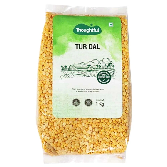 Thoughtful Pesticide-Free Tur Dal Reg, 1 Kg