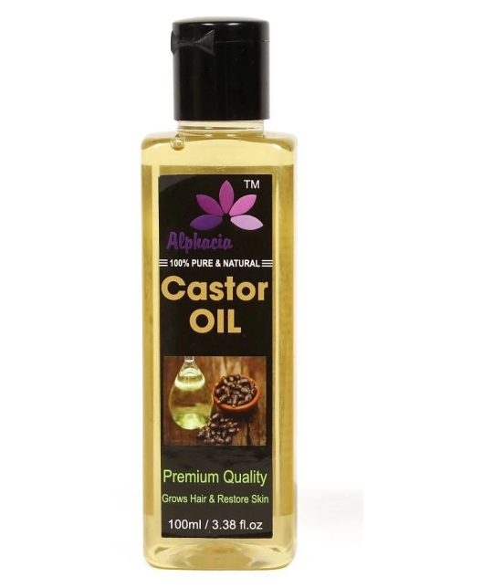 Alphacia 100% Pure And Natural Castor Oil 100 mL