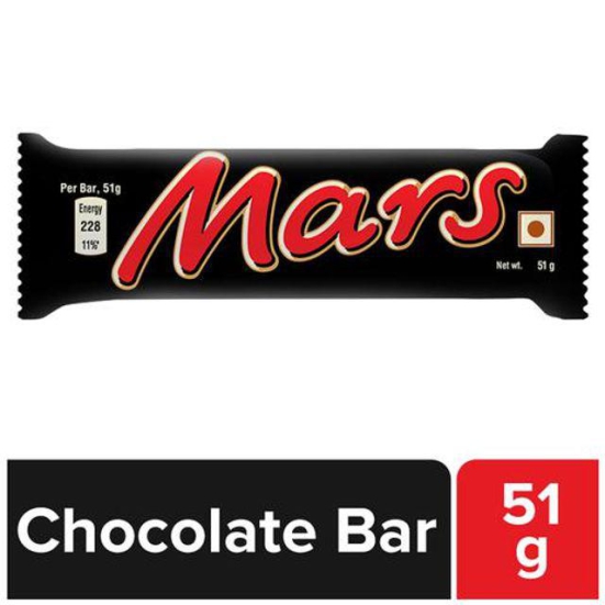 Mars Nougat & Caramel Filled Chocolate Bar, 51 g Pouch
