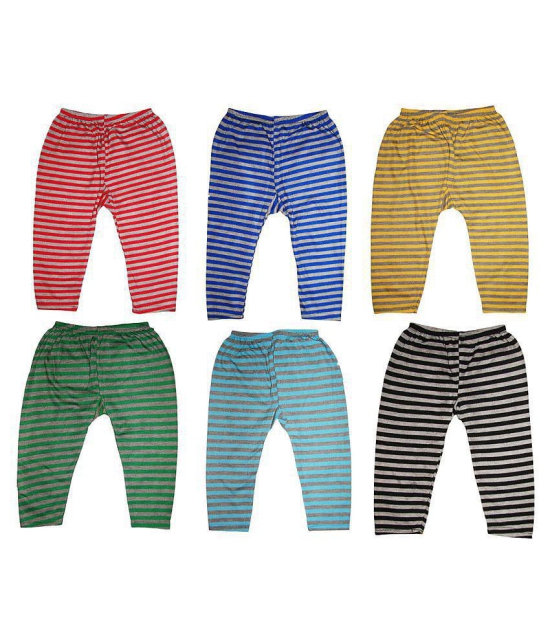 Penyan™ super soft Hosiery Track Pants Pajama Lowers for Boys and Girls (Pack of 6) - None