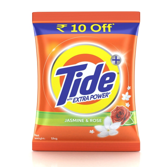 Tide Plus Jasmine & Rose detergent powder 1kg