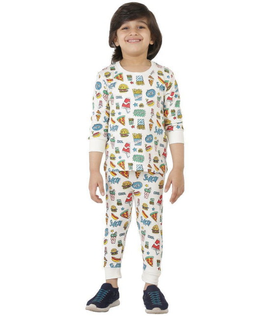 Boy's Printed Nightsuit Set - None