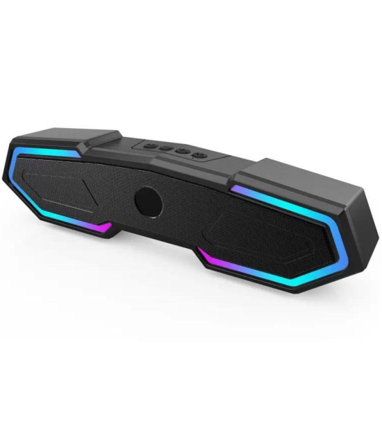 VEhop Blaze 12 W Bluetooth Speaker Bluetooth v5.0 with USB,SD card Slot,Aux Playback Time 7 hrs Black - Black