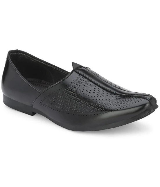 Leeport - Black Mens Jutti - None