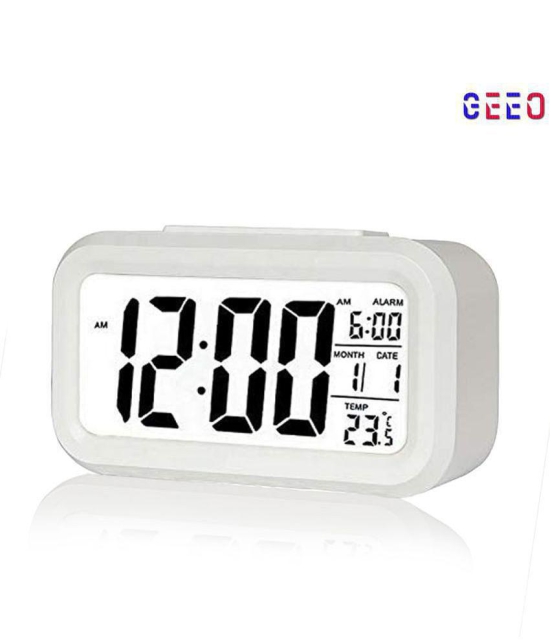 GEEO Digital Automatic Sensor Alarm Clock - Pack of 1