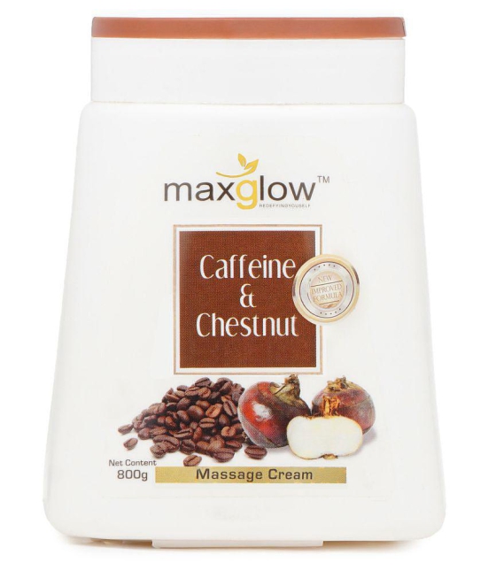 MaxGlow CAFFEINE AND CHESTNUT CREAM Day Cream 800 gm