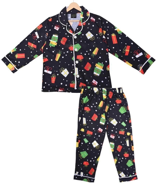 Printed Night Suit for Kids by Cremlin Clothing for Boys - None