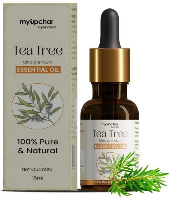 myUpchar Ayurveda Tea Tree Oil For Skin and Hair Care - 100% Pure & Natural