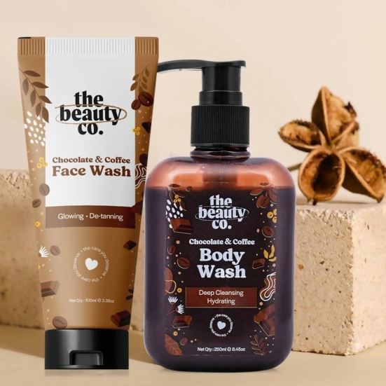 The Beauty Co. Chocolate Bodywash and Chocolate Face Wash