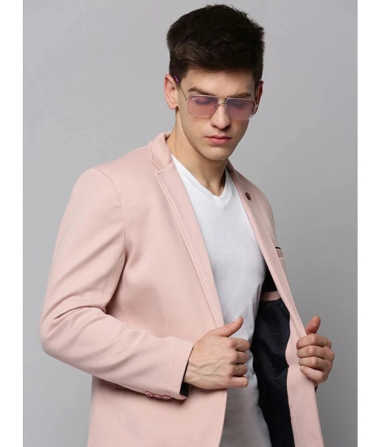 Showoff Cotton Blend Mens Blazer - Pink ( Pack of 1 ) - None