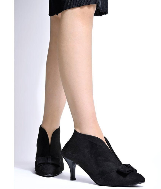 Shoetopia Black Womens Pumps Heels - None