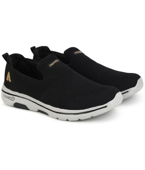 Aqualite Black Mens Slip-on Shoes - None