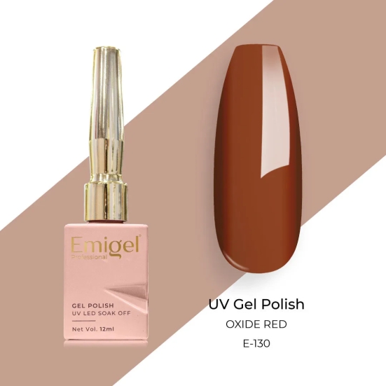 Emigel - UV Gel Polish - OXIDE RED - E130