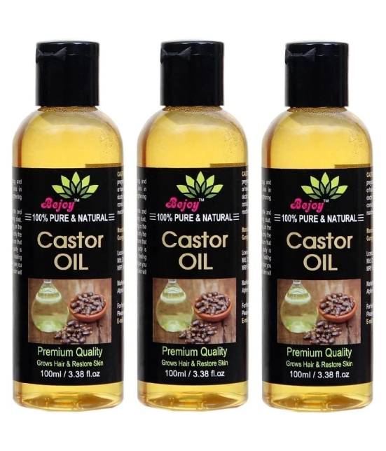 BEJOY 100% Pure And Organic Castor Oil Hair Oil 300 mL