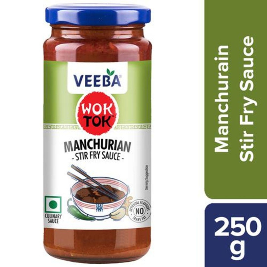 VEEBA Wok Tok Manchurian Stir Fry Sauce, 250 g