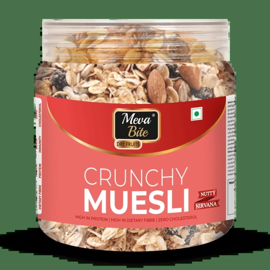 Crunchy Muesli Mix with Nuts & Fruits - Nutty Nirvana | MEVABITE – MevaBite