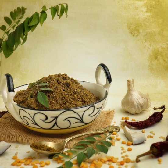 Curry leaves powder-200 gm / without Garlic