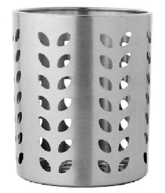 Dynore 1 Pcs Stainless Steel Cutlery Holder - Silver