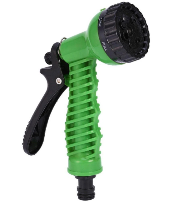 HOMETALES 7 Pattern High Pressure Car Bike Garden Hose Nozzle Water Spray Gun ( Pack Of 1)