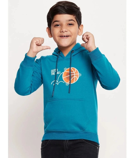 UBX Pack of 1 Boys Fleece Sweatshirt ( Teal ) - None