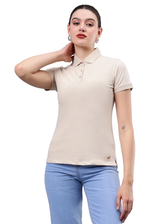 Albion Ladies Juelle Fawn. T-Shirt