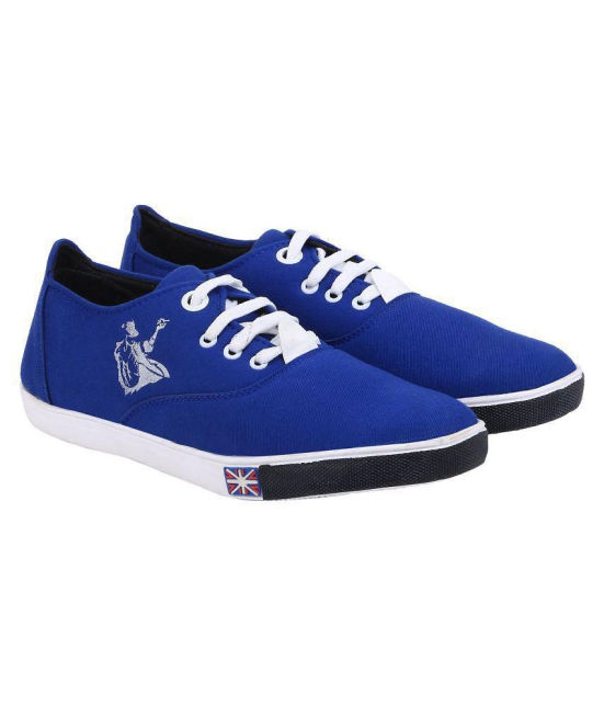 Kzaara Sneakers Blue Casual Shoes - 10