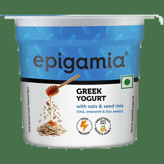 Epigamia Greek Yogurt Oats & Seed Mix, 1 Pc