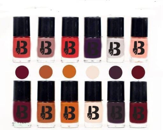 BANETION 9 ML Makeup Collection, Mini Nail Kit, Paraben Free, Long Lasting Formula, 12 in 1 Combo