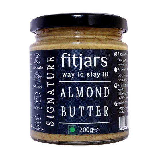 FITJARS Signature Almond Butter(Badam) 200 G